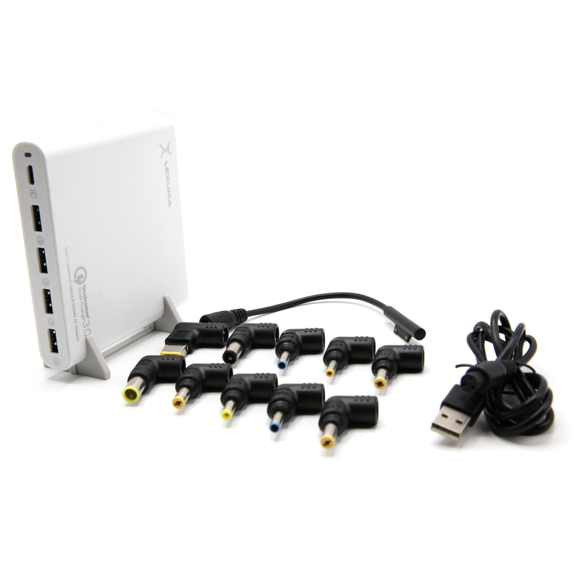 Lexuma XBooster – 80W USB-C Power Delivery Charger with Tip Set - GadgetiCloud