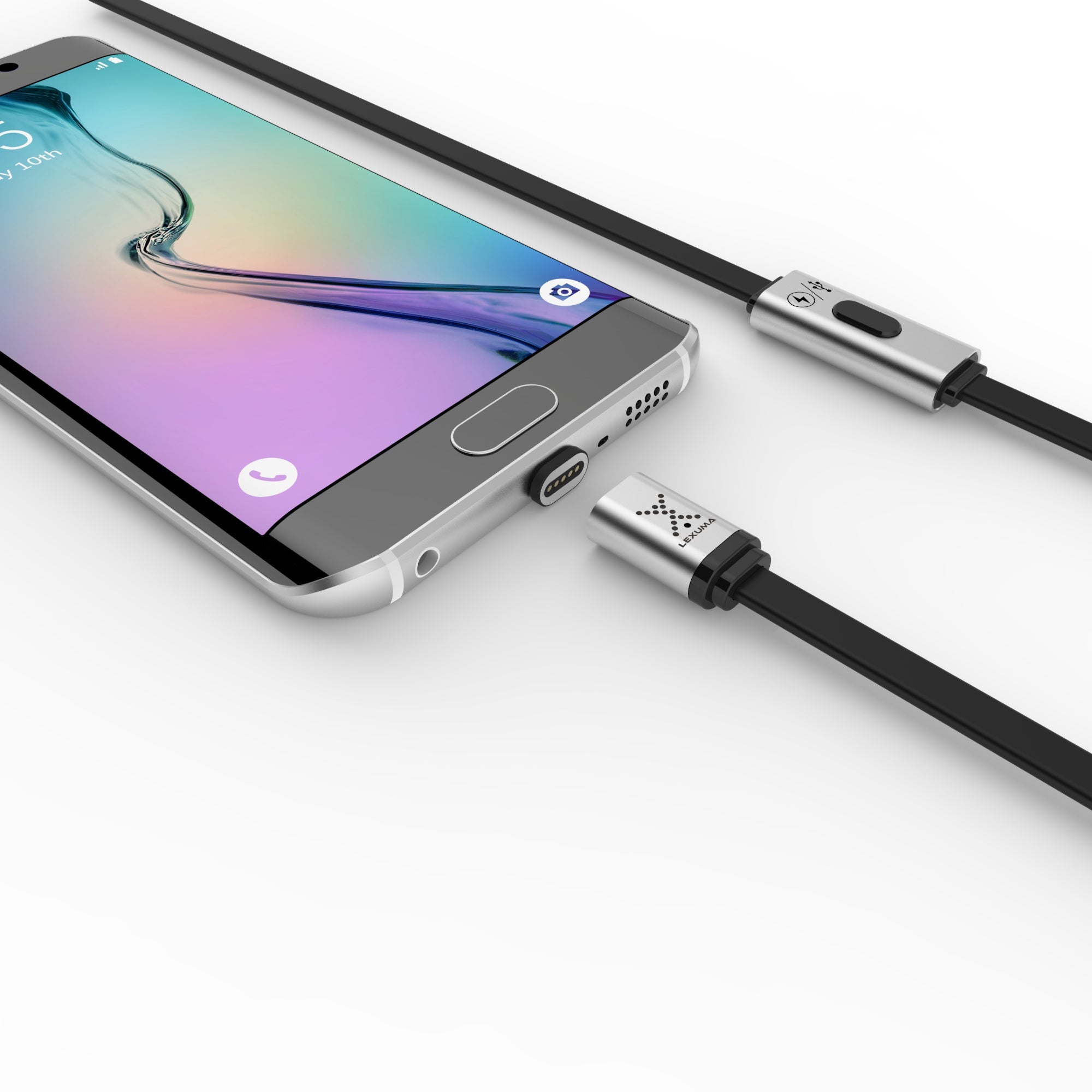 Lexuma XMAG – Magnetic Micro USB Cable COMBO (Android) - GadgetiCloud