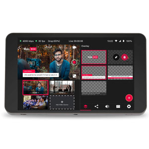 YoloLiv YoloBox Portable Live Stream Studio - Streams to YouTube, Facebook, Twitch real time editing- GadgetiCloud