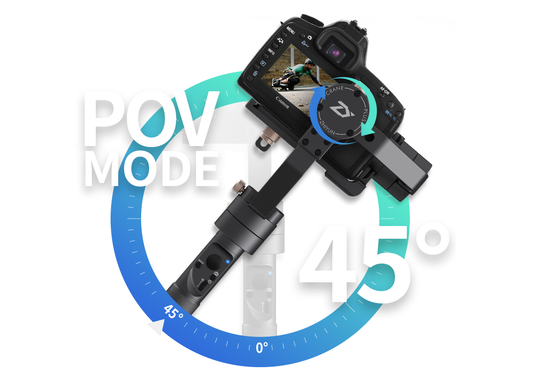 ZHIYUN CRANE PLUS - 3-Axis Gimbal Stabilizer - GadgetiCloud