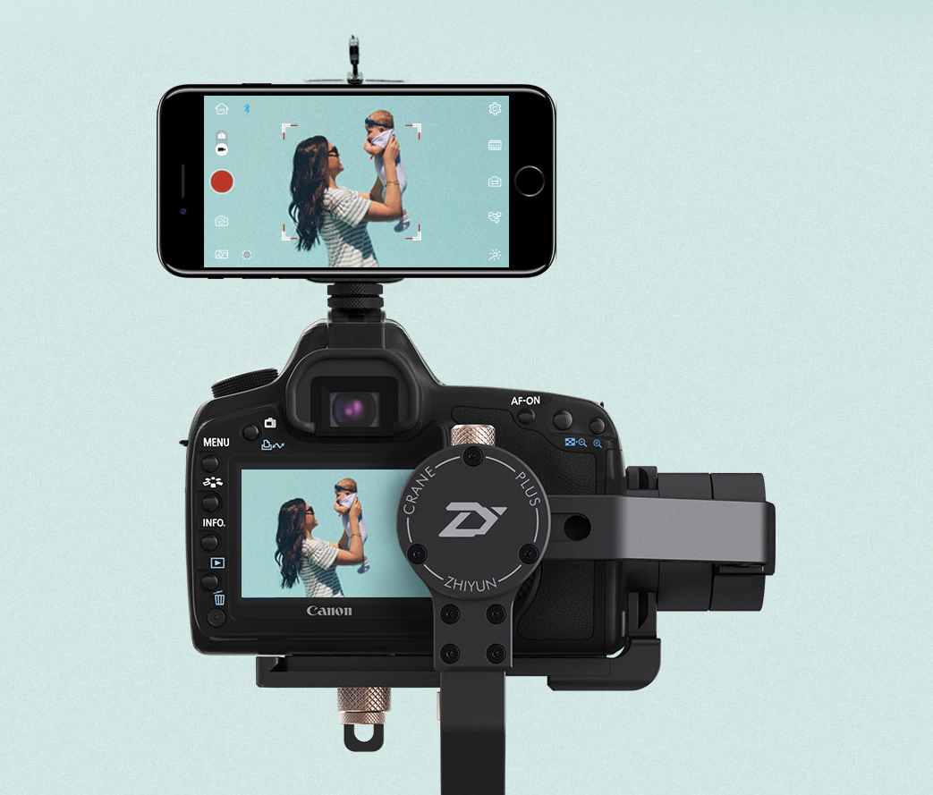 ZHIYUN CRANE PLUS - 3-Axis Gimbal Stabilizer - GadgetiCloud