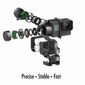 ZHIYUN Rider-M - 3 axle Brushless carry 650 motors degrees displacement Gimbal - GadgetiCloud