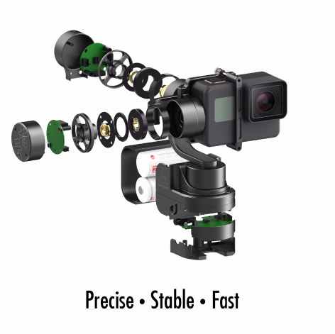 ZHIYUN Rider-M - 3 axle Brushless carry 650 motors degrees displacement Gimbal - GadgetiCloud