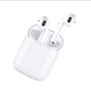 Wireless Earbuds, your true Bluetooth 5.0 stereo wireless headset, with charging case and built-in microphone, suitable for mobile phone/sports/gym/work, mini Hi-Fi in-ear stereo waterproof earphones