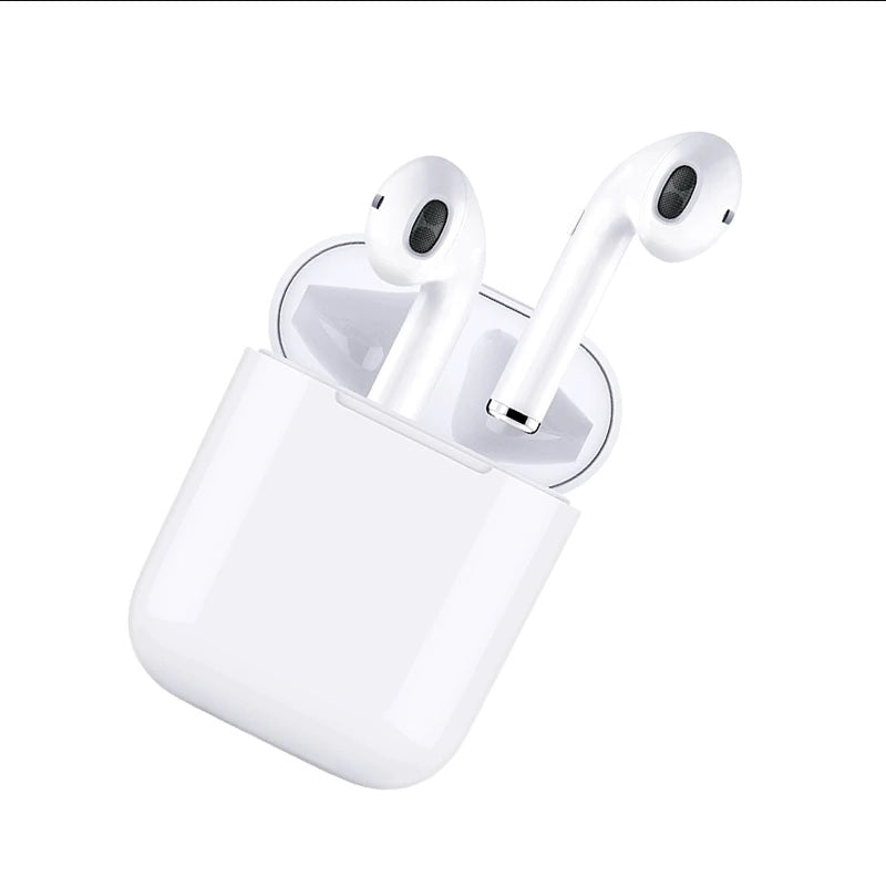 Wireless Earbuds, your true Bluetooth 5.0 stereo wireless headset, with charging case and built-in microphone, suitable for mobile phone/sports/gym/work, mini Hi-Fi in-ear stereo waterproof earphones