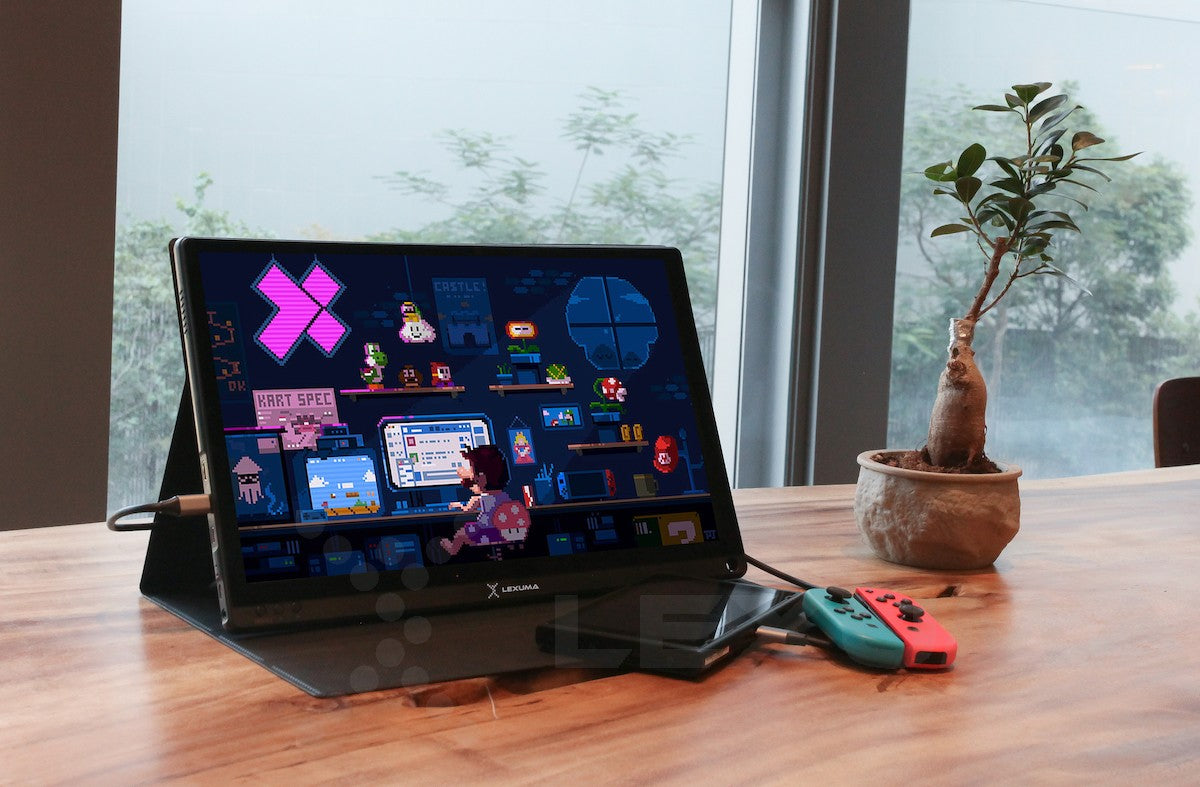 gadgeticloud-xscreen-lexuma-DUO-work-from-home-gaming-tool-duplicate-monitor