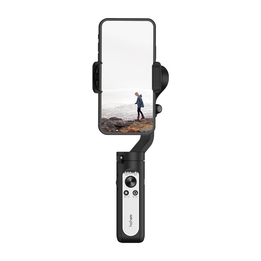 hohem-isteady-x2-3axis-smartphone-gimbal-with-wireless-remote-phone-stabilizer-black-portrait 