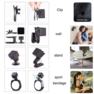 Thumb-Size Wireless Mini 1080P Night Vision Security Camera With 140° Wide-Angle Lens - GadgetiCloud