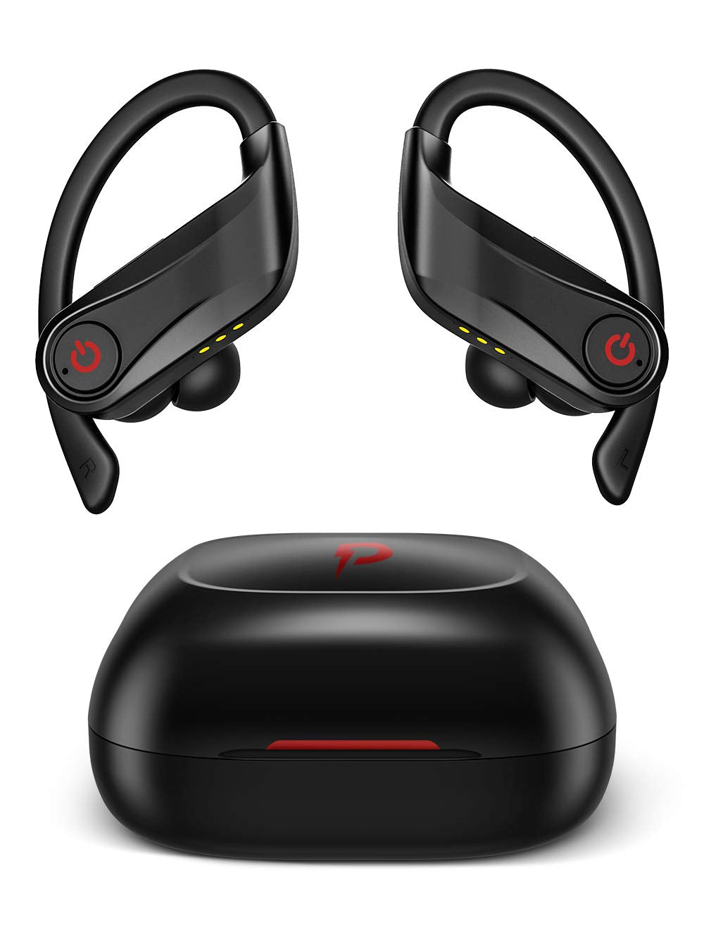 PowerHBQ True Wireless Bluetooth Sports Earbuds [With Charging Case] - GadgetiCloud