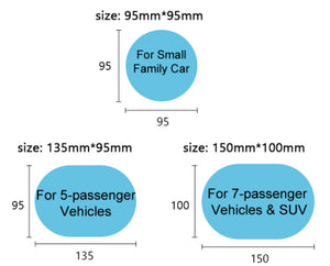 Side Window and Rearview Mirror Films Combo BUNDLE (4 Packages) - GadgetiCloud