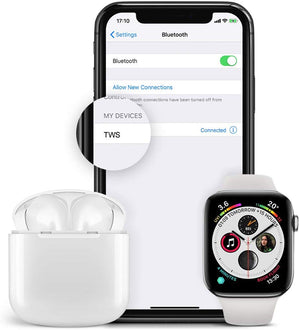 XXX-Audio True Wireless Stereo Bluetooth IPX5 Waterproof Earbuds with Built-in Mic [With Charging Case] - GadgetiCloud