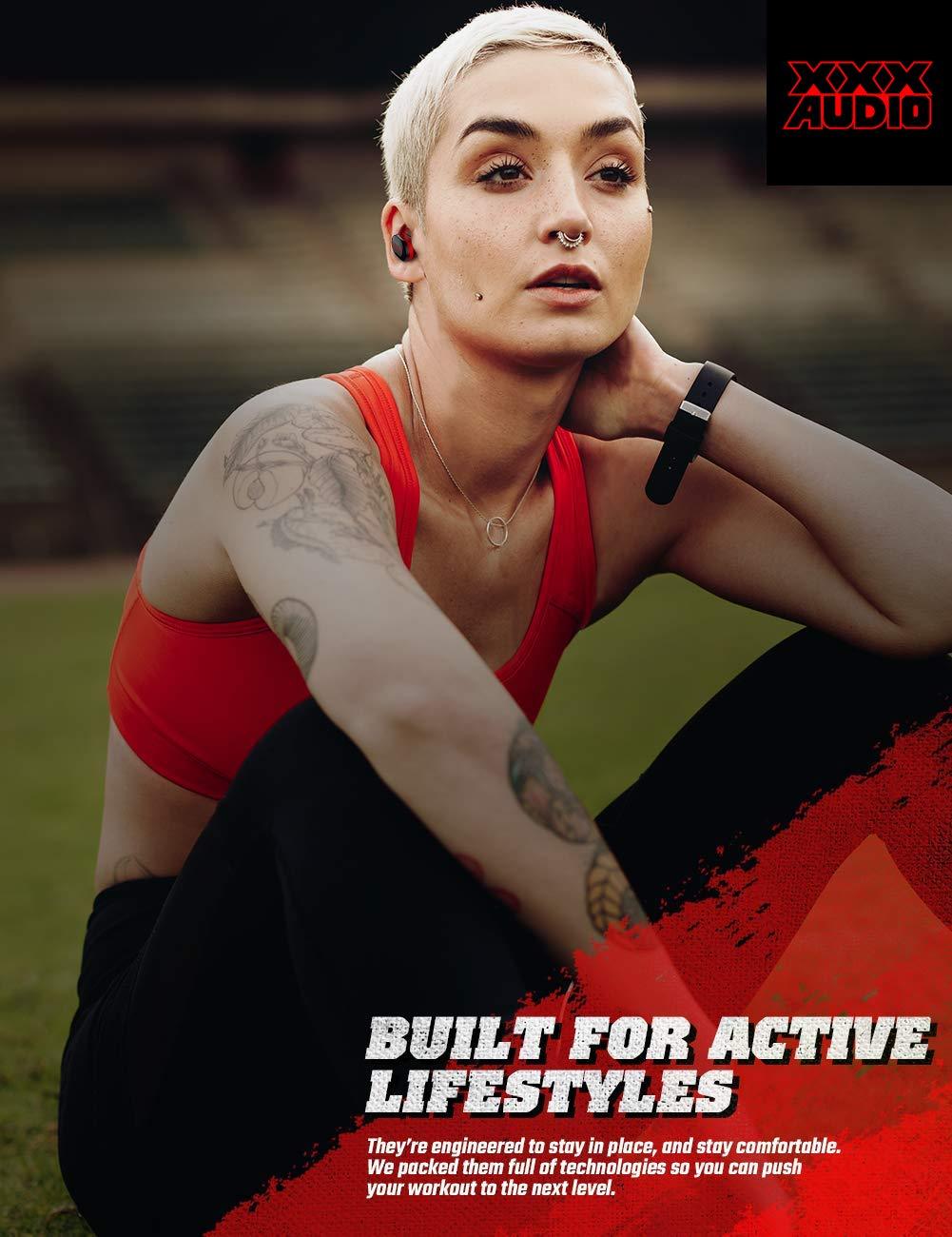 XXX-Audio True Wireless In-Ear Bluetooth Sports Earbuds [With Charging Case] - GadgetiCloud