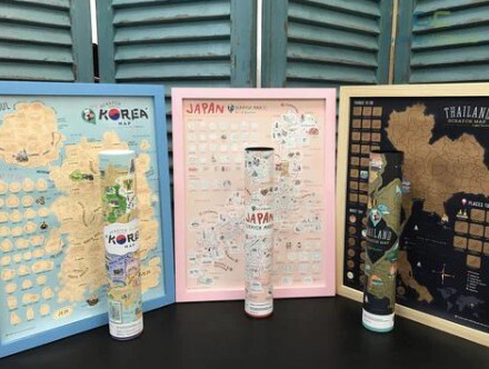japan map korea map thailand map gadgeticloud tube size package