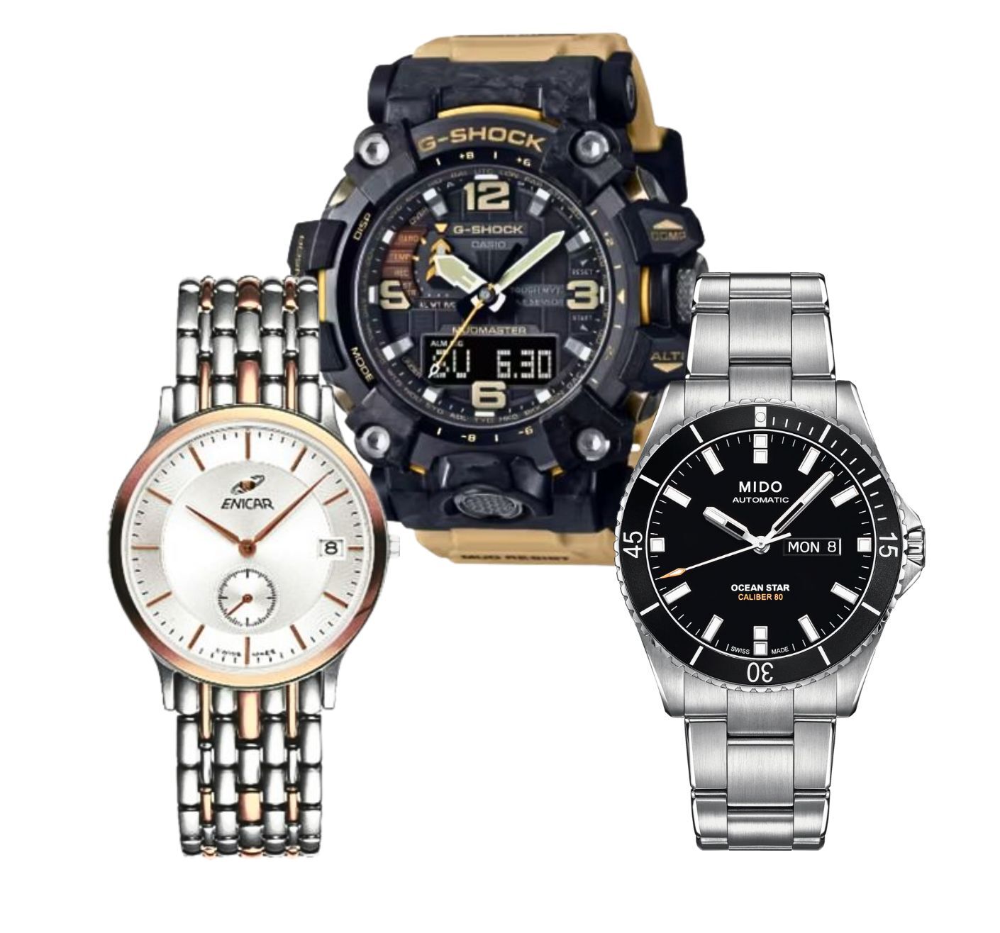 watches-casio-sevenfriday-mido-enicar-calvinklein-armani-tissot-longines-viviennewestwood