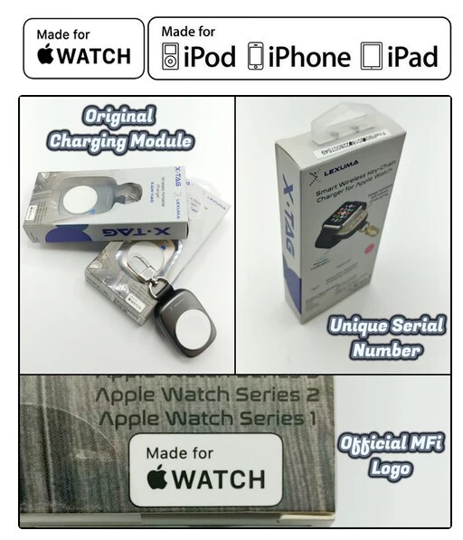 MFi certification - GadgetiCloud blog product package apple watch charger power bank