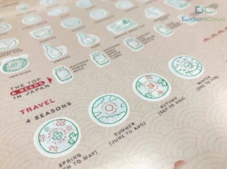 GadgetiCloud Japan scratch travel map 日本刮刮地圖 刮刮樂